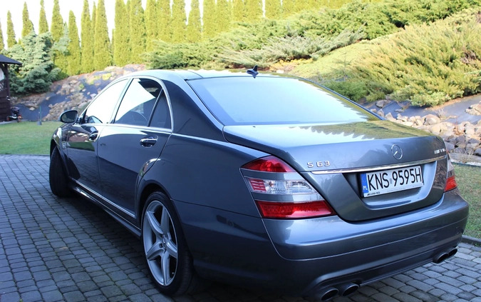 Mercedes-Benz Klasa S cena 100000 przebieg: 229520, rok produkcji 2008 z Nowa Ruda małe 596